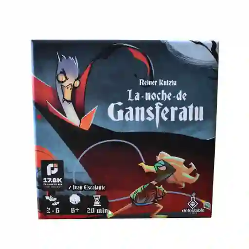 Juego De Mesa La Noche De Gansferatu Para Adultos