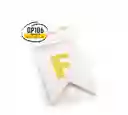 Feston Feliz Cumpleaños Blanco / Banderin / Guirnalda X 1 Und