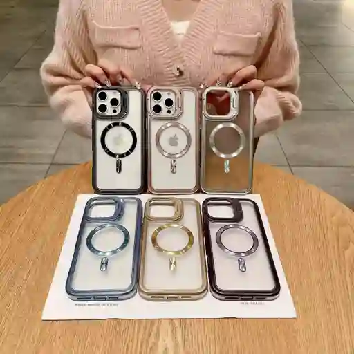 Funda O Case Para Iphone Magsafe Metallic (iphone 16 Pro Max)
