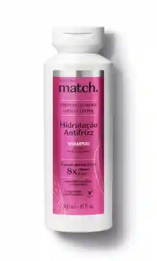 Match Shampoo Hidratacion Antifrizz 300