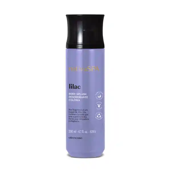 Body Splash Lila 200 Ml Nativa Spa