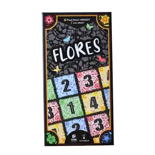 Juego De Mesa Flores Estrategia Numérica Para Niños
