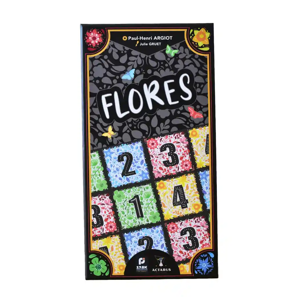 Juego De Mesa Flores Estrategia Numérica Para Niños
