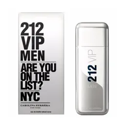 Perfume Carolina Herrera 212 Vip Men 100 Ml Edt Para Hombre