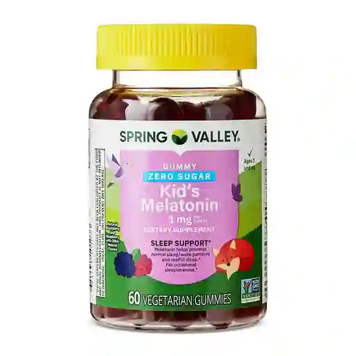 Melatonina Niños 1 Mg 60 Gomas