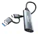 Capturadora De Video Hdmi 4k 30 Hz
