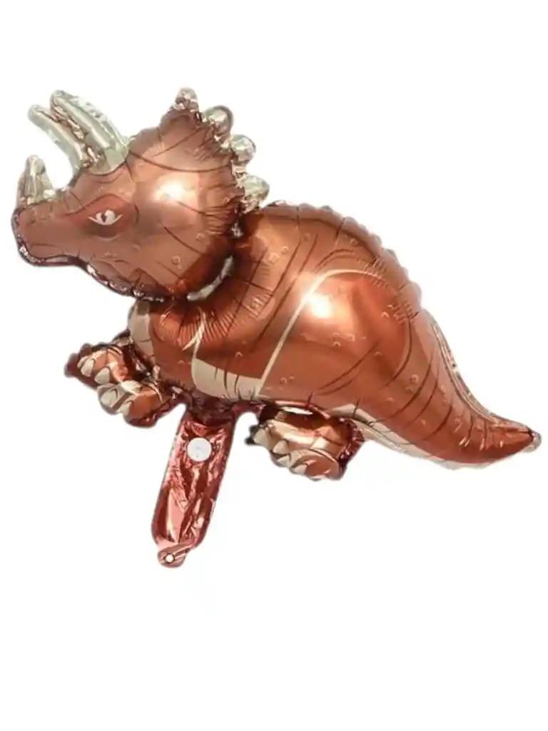 Globos Metalizados De Dinosaurios Triceratops Red Decoracion Fiestas