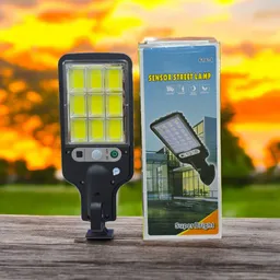 Lampara Solar Sensor De Movimiento Con Control