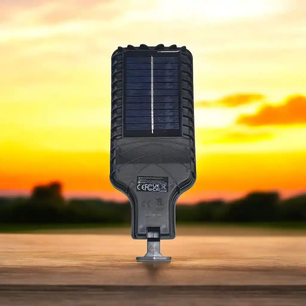 Lampara Solar Sensor De Movimiento Con Control