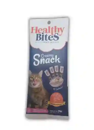 Healthy Bites Cream Gato (salmon) Pouch X 4un (56gr)
