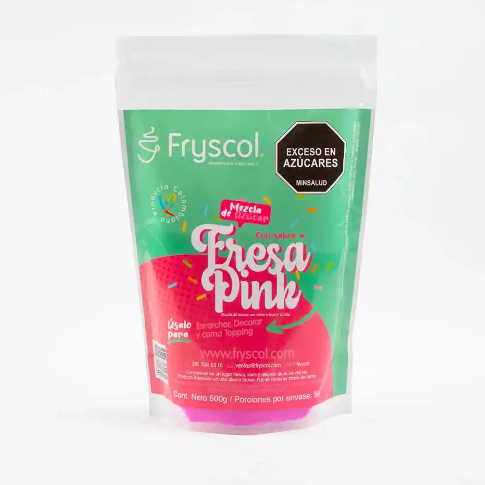Azucar Frysol Fresa Pink