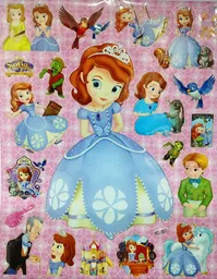 Sticker De La Princesita Sofia