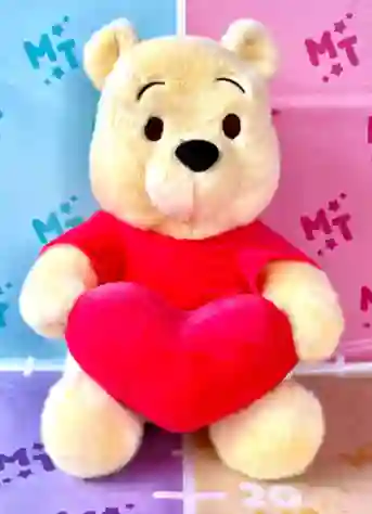 Winnie Pooh Corazón 28cm