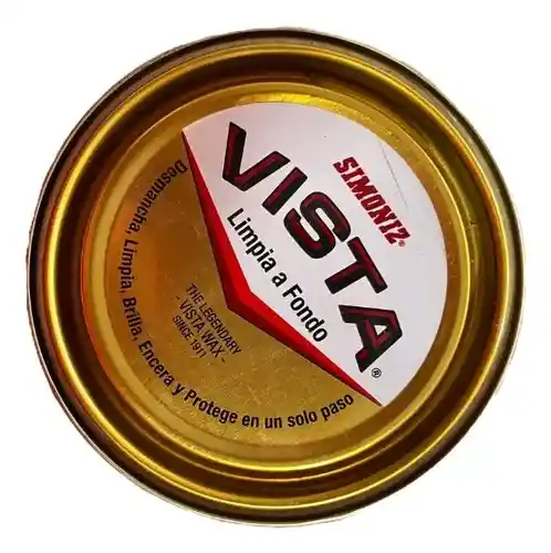 Cera Vista 225gr Gran Rendimiento Simoniz
