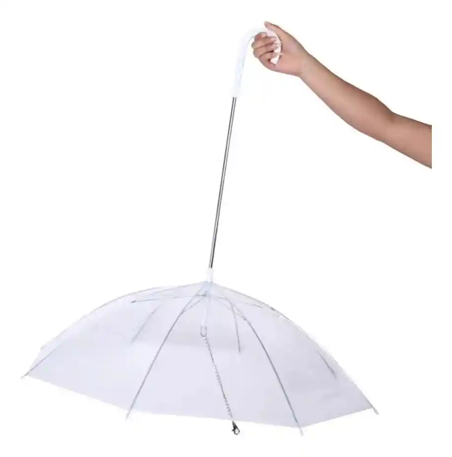 Sombrilla Impermeable Mascota Perro Gato Capa Poncho Lluvia