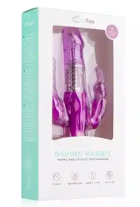 Vibrador Conejo Triple Estimulación Easy Toys