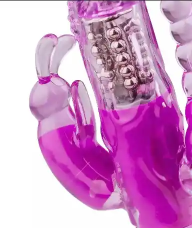 Vibrador Conejo Triple Estimulación Easy Toys