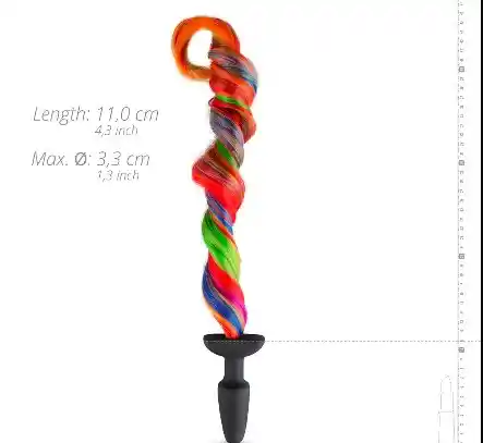 Plug Con Cola Pony Easy Toys 11cm