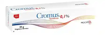 Cromus (tacrolimus 0.1%) Unguento Dermico 30 G