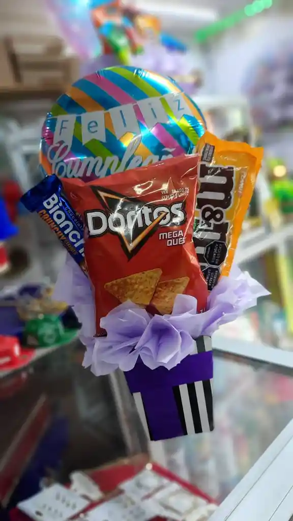 Detalle Regalo Ancheta Para Mujer Feliz Cumpleaños