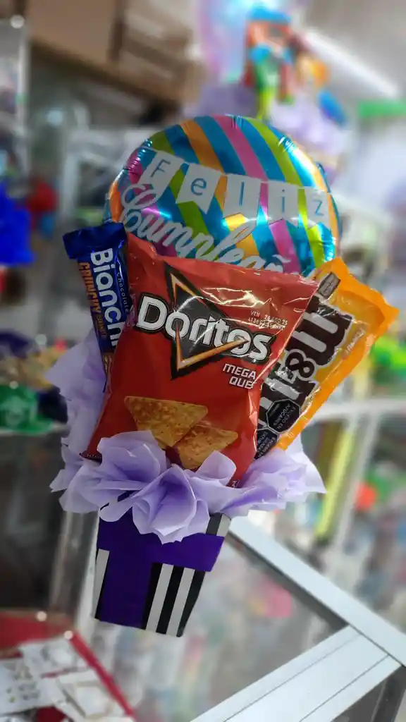 Detalle Regalo Ancheta Para Mujer Feliz Cumpleaños