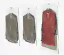 6 Bolsas De Empaque Al Vacio 105x70 Para Colgar Ropa