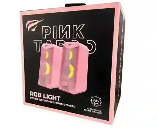 Parlantes Havit Pink