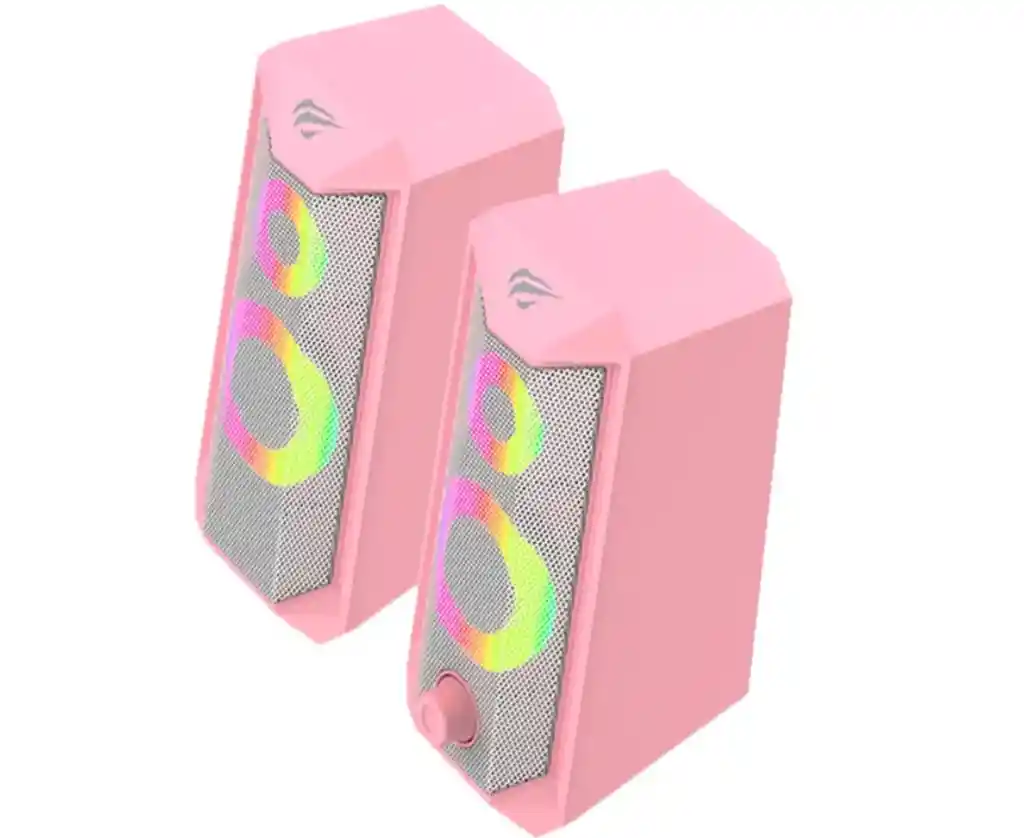 Parlantes Havit Pink