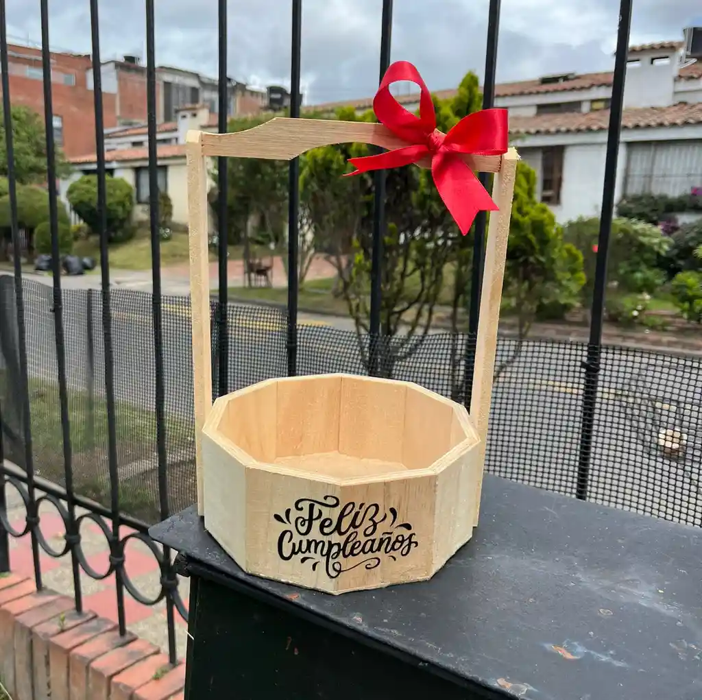 Regalo Canasta Feliz Cumpleaños
