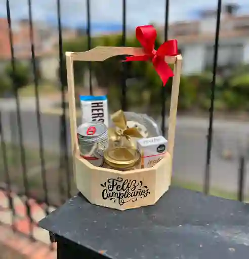 Regalo Canasta Feliz Cumpleaños
