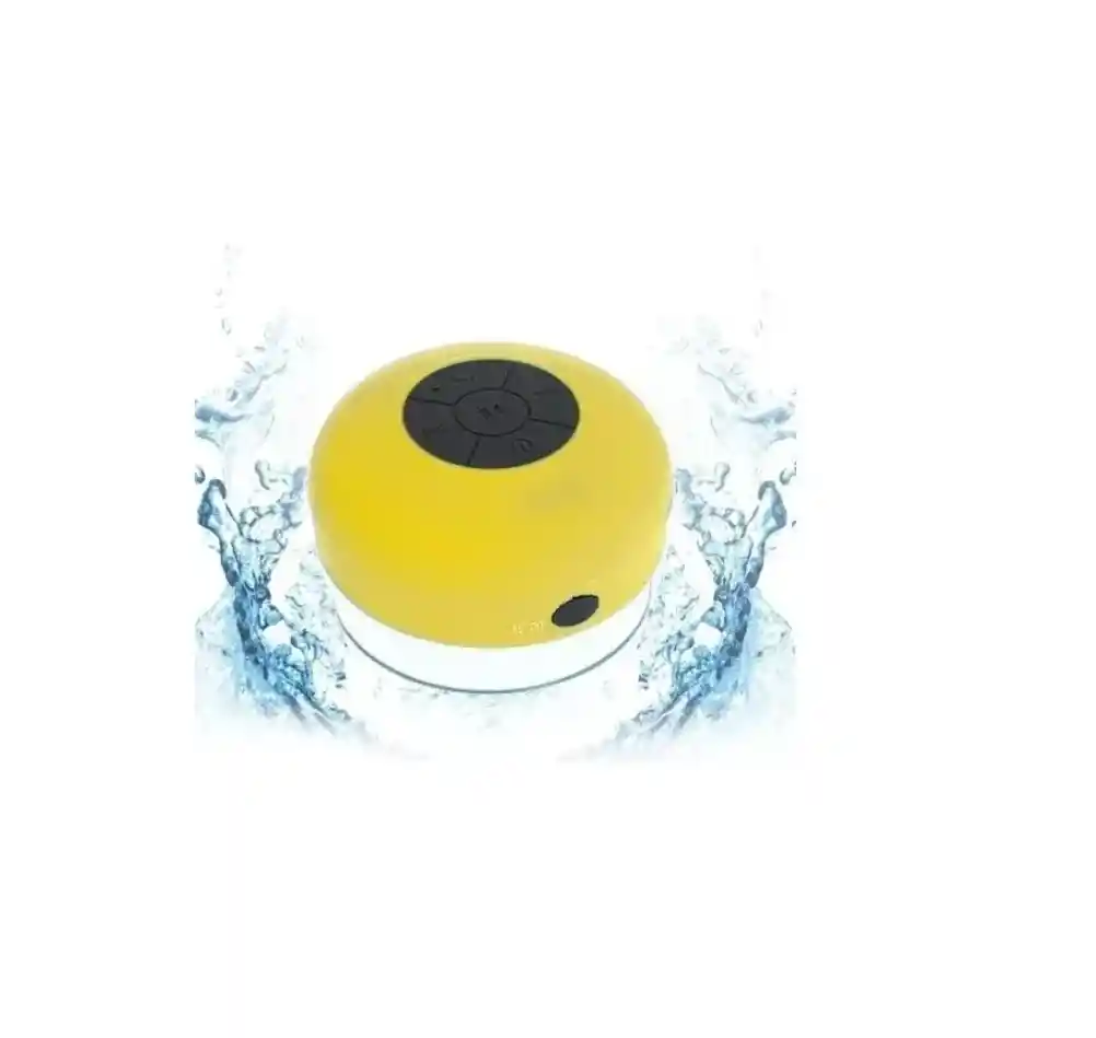 Parlante Bluetooth Resistente Al Agua Manos Libres Para Baño Color Segun Disponibilidad