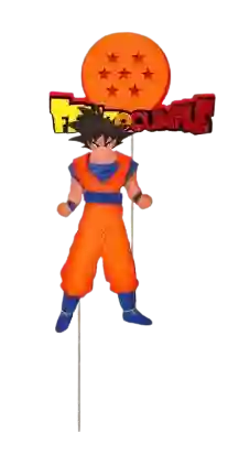 Topper Decorativo Dragón Ball Z En Foami