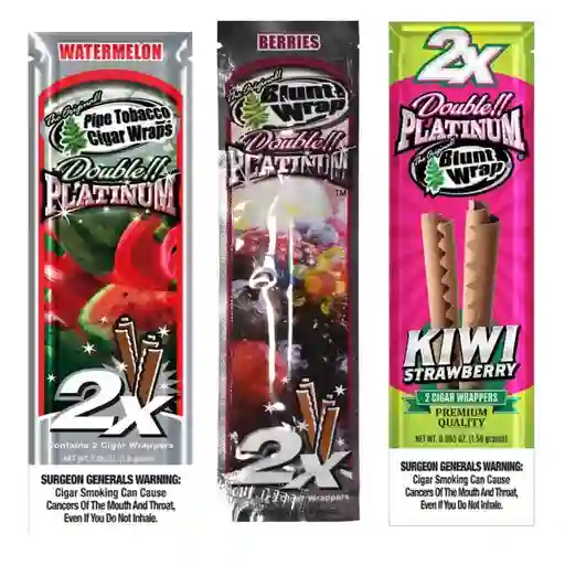 Combo Blunt X 3 Strawberry, Berries, Watermelon