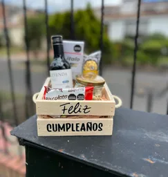 Regalo Mini Canasta Feliz Cumpleaños