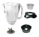Tapa+ Vaso+ Cuchilla+ Base Licuadora Oster Vaso Trebol Vidri