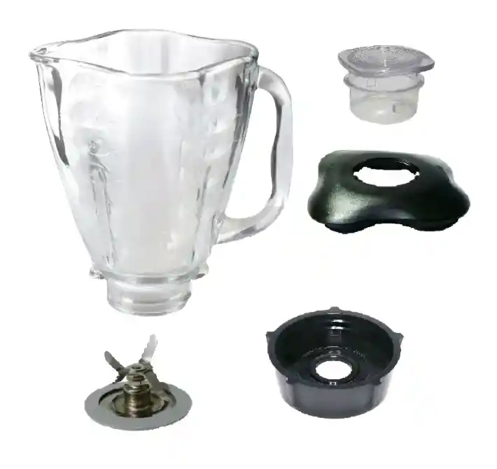 Tapa+ Vaso+ Cuchilla+ Base Licuadora Oster Vaso Trebol Vidri