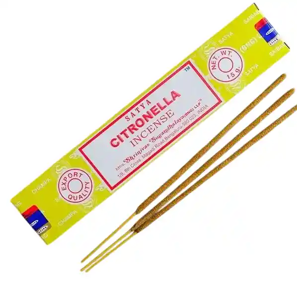 Incienso Nag Champa Satya Citronela Caja 15g