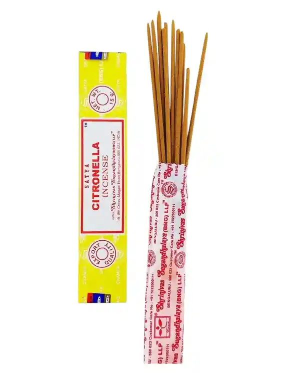 Incienso Nag Champa Satya Citronela Caja 15g