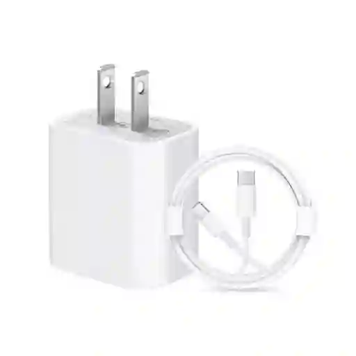 Cargador Cubo Spartan Original 20w Para Iphone Carga Rápida