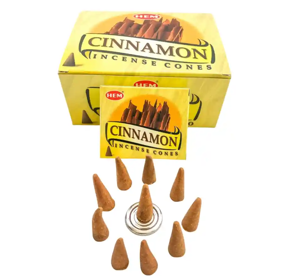 Incienso En Conos X 10 Unds Aroma Canela