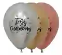 Globo De Feliz Cumpleaños En Helio R12