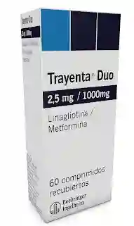 Trayenta Duo (linagliptina 2.5mg/ Metformina 100 Mg Caja
