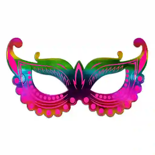 Antifaz Neon Arcoiris X 12