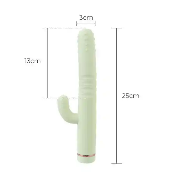 Vibrador Cactus Doble Estimulación