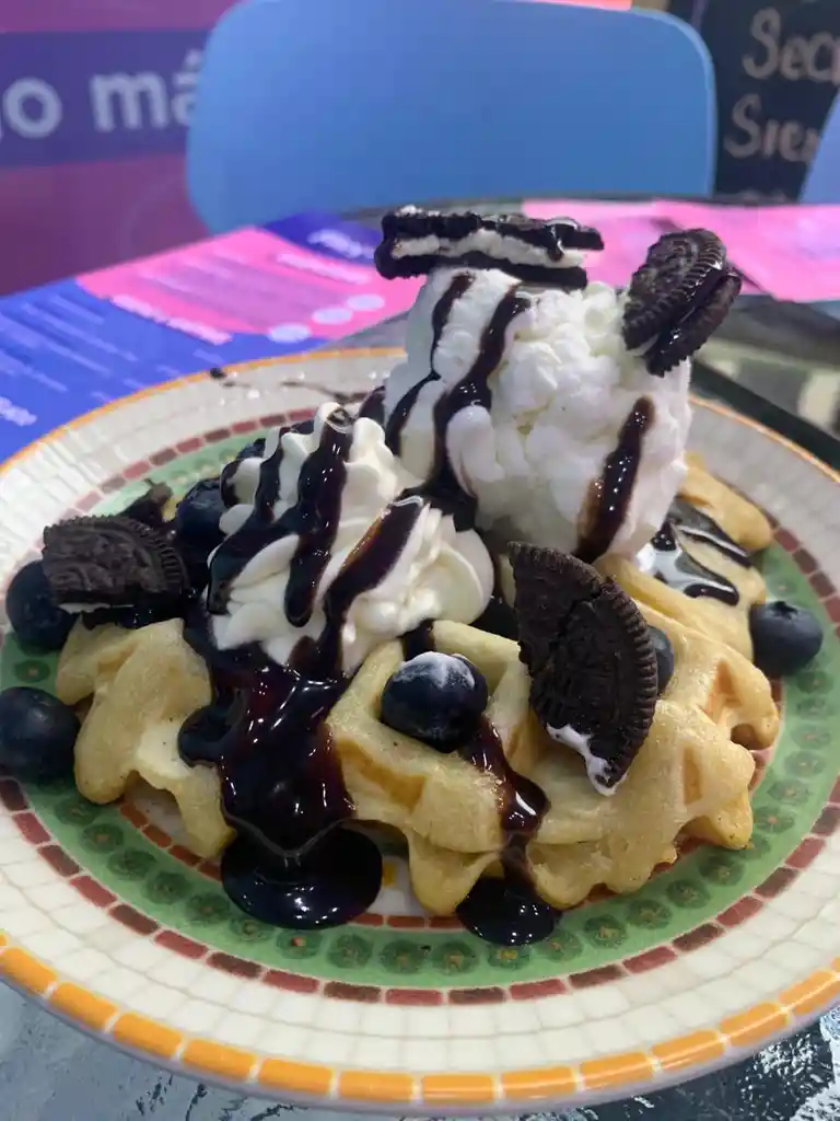 Waffle De Oreo