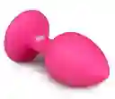 Plug Anal Silicona Rosa Talla S