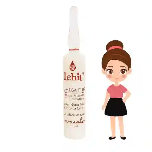 Ampolleta Omega Plus Efecto Alisante Lehit 13 Ml