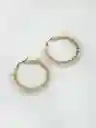 Aretes Ö Grandes Cuarzo Cristal
