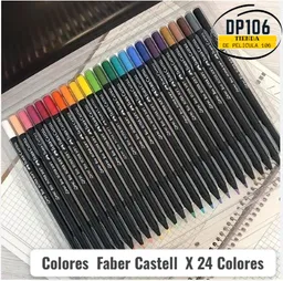 Colores Faber Castell X 24 Colores