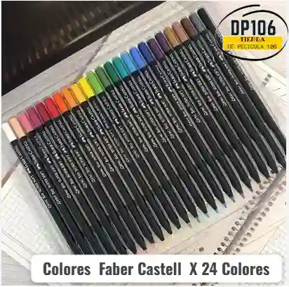 Colores Faber Castell X 24 Colores